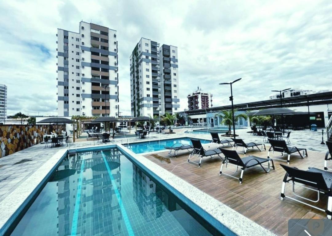 Apartment Ap 803 C, Aquarius A 300m Da Piratas Pizzaria E 600m Do Novo Shopping Singapura